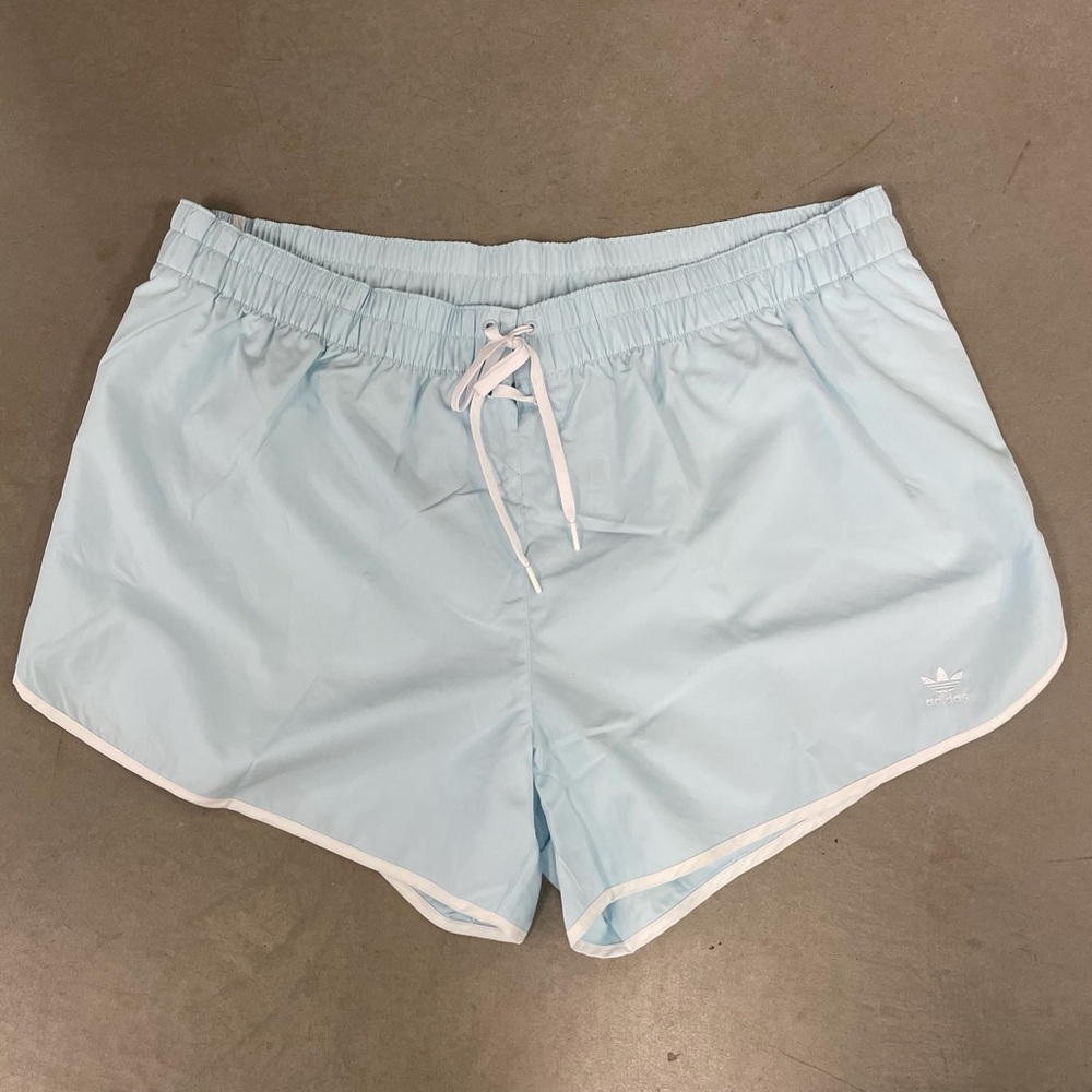 Adidas Women's Light Blue Shorts
